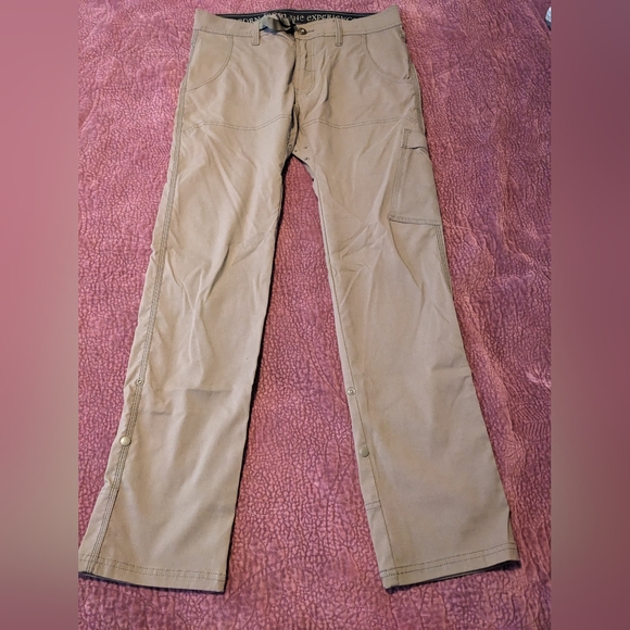 Prana medium brown stretch zion pants - Picture 1 of 6